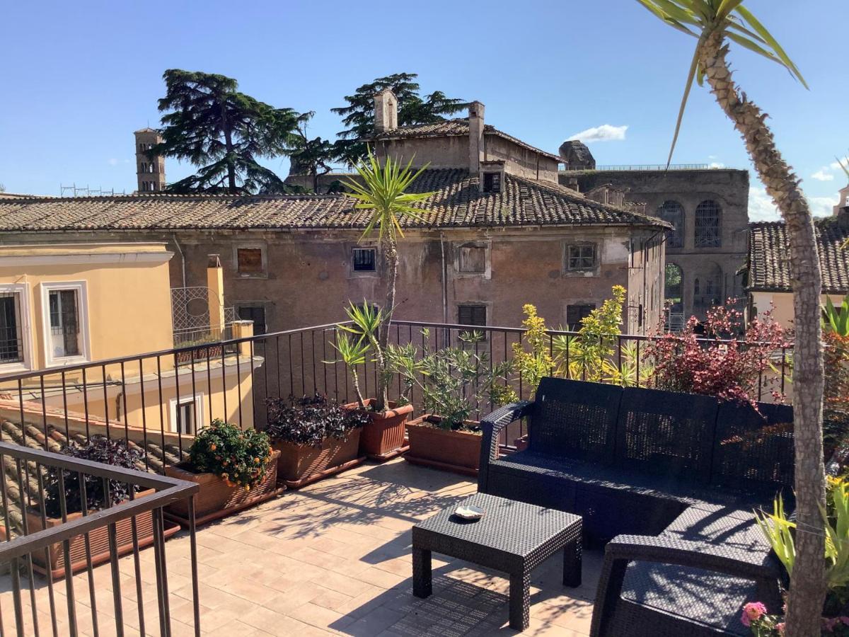 דירות רומא Frangipane 31 Monti Terrace מראה חיצוני תמונה